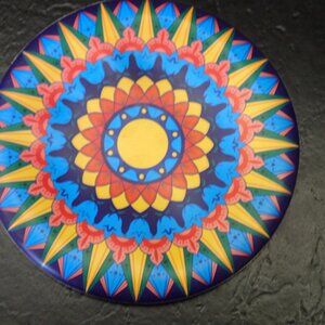Waboba Wingman Mandala Design Silicon Foldable Flying Disc